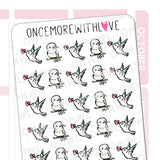 M1391 Hummingbirds Sticker Sheet