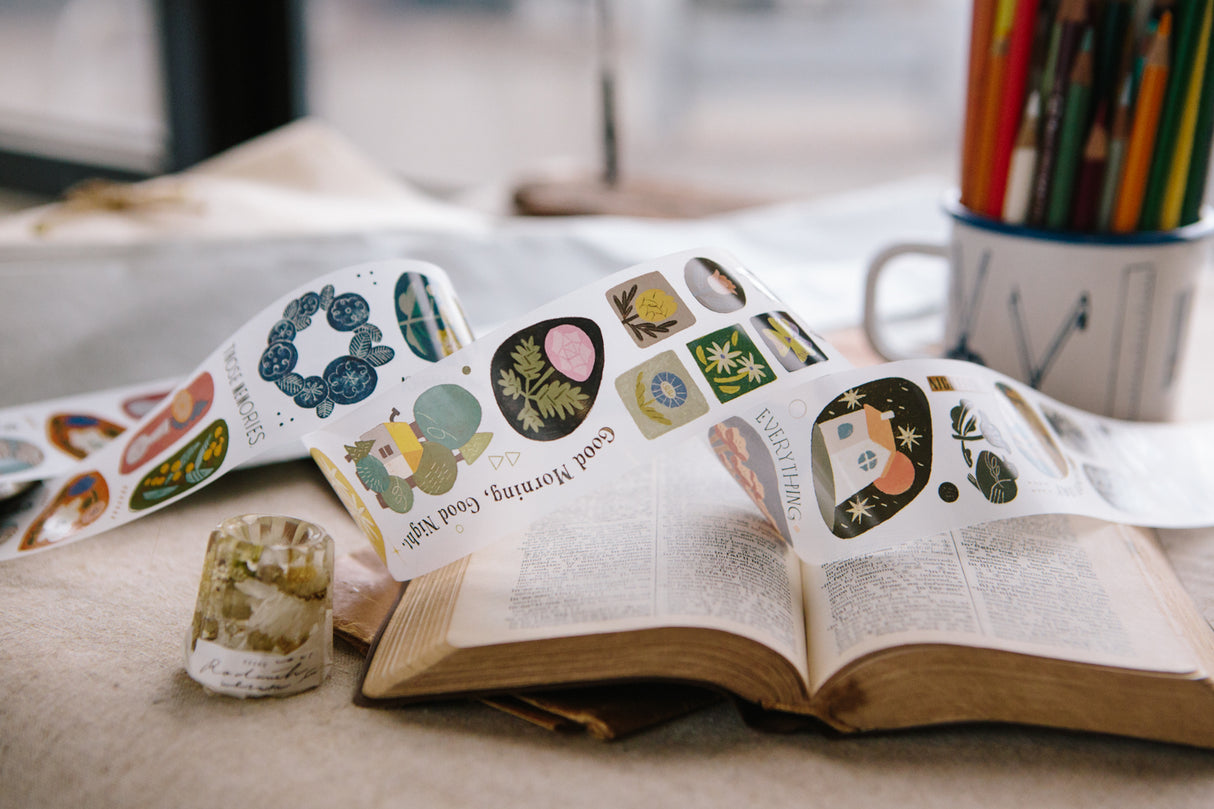 OURS Studio All the Flowers PET Tape