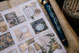OURS Studio Collection of Museum Stamp Style Sticker