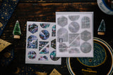 OURS Studio Colorful Night Stamp Style Sticker