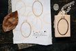 OURS Studio Ellipse Embroidery Hoop Rubber Stamp