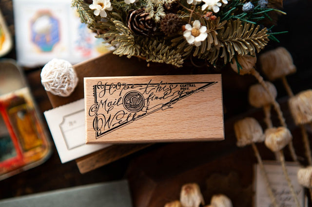 OURS Studio Hope This Mail Finds You Well Rubber Stamp