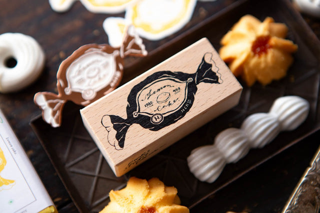 OURS Studio Lemon Cake Rubber Stamp