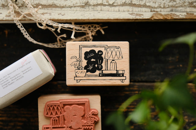 OURS Studio On the Wall Rubber Stamp