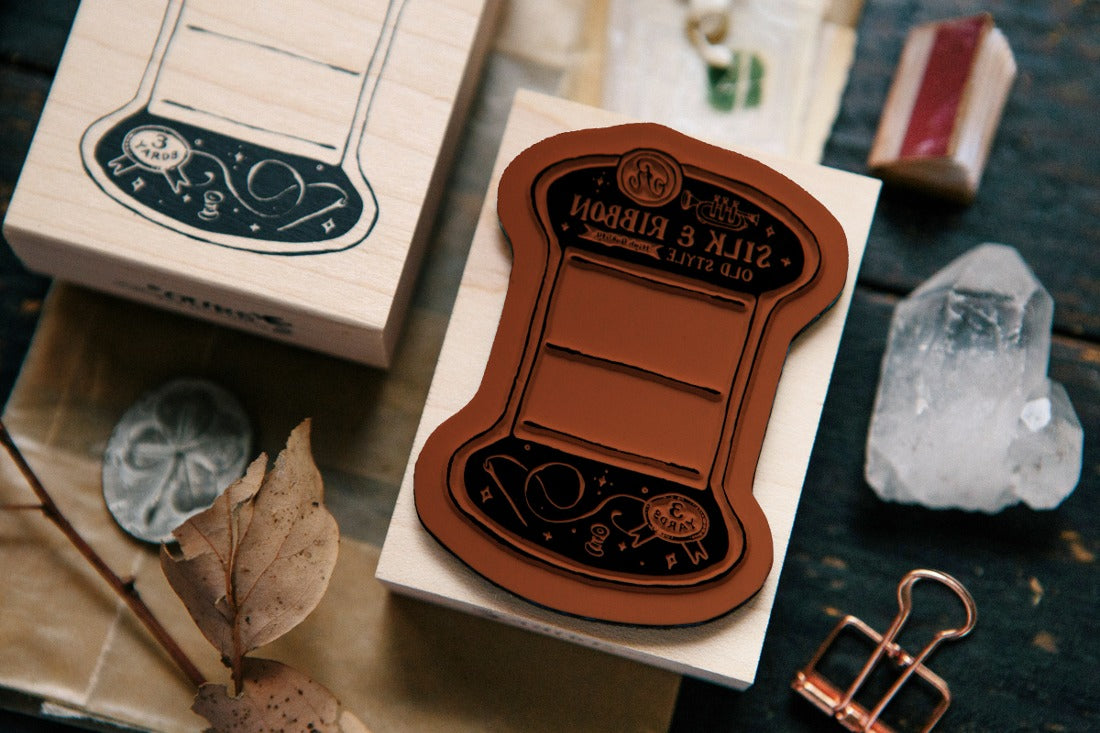 OURS Studio Thread Card Rubber Stamp