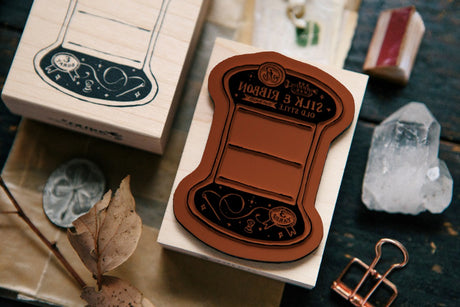 OURS Studio Thread Card Rubber Stamp