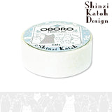 Cinta washi blanca de gatos Oboro
