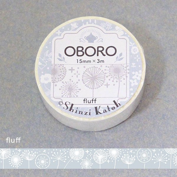 Shinzi Katoh Oboro Dandelion Fluff White Washi Tape
