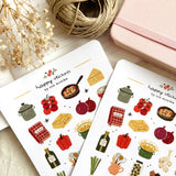 OchMonika Home Cooking Sticker Sheet

A sticker sheet full of cute little stickers perfect for planners, journals, or scrapbooking ❤