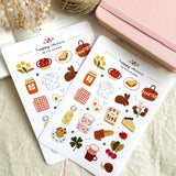 OchMonika Spring Picnic Sticker Sheet

A matte paper sticker sheet filled with cozy, hand-drawn illustrations, perfect for planners, journals, or scrapbooking. It features a outdoor picnic and spring theme, making it a perfect fit for nature lovers and gift boutiques. All designs are lovingly created by Monika Szczerbińska.