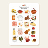 OchMonika Spring Picnic Sticker Sheet

A matte paper sticker sheet filled with cozy, hand-drawn illustrations, perfect for planners, journals, or scrapbooking. It features a outdoor picnic and spring theme, making it a perfect fit for nature lovers and gift boutiques. All designs are lovingly created by Monika Szczerbińska.