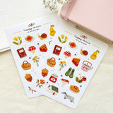 A sticker sheet full of cute little stickers perfect for planners, journals, or scrapbooking ❤