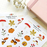 A sticker sheet full of cute little stickers perfect for planners, journals, or scrapbooking ❤