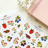 A sticker sheet full of cute little stickers perfect for planners, journals, or scrapbooking ❤