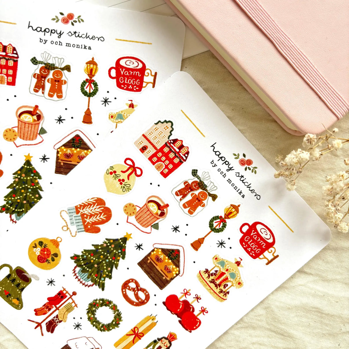 A sticker sheet full of cute little stickers perfect for planners, journals, or scrapbooking ❤