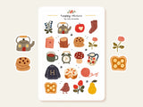 A sticker sheet full of cute little stickers perfect for planners, journals, or scrapbooking ❤