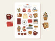 A sticker sheet full of cute little stickers perfect for planners, journals, or scrapbooking ❤