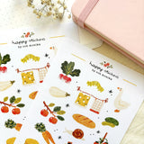 A sticker sheet full of cute little stickers perfect for planners, journals, or scrapbooking ❤