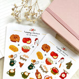 A sticker sheet full of cute little stickers perfect for planners, journals, or scrapbooking ❤