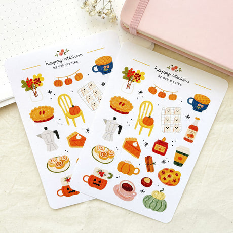 A sticker sheet full of cute little stickers perfect for planners, journals, or scrapbooking ❤