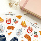 A sticker sheet full of cute little stickers perfect for planners, journals, or scrapbooking ❤