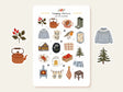 A sticker sheet full of cute little stickers perfect for planners, journals, or scrapbooking ❤