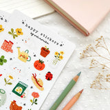 A sticker sheet full of cute little stickers perfect for planners, journals, or scrapbooking ❤