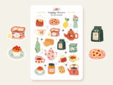 A sticker sheet full of cute little stickers perfect for planners, journals, or scrapbooking ❤