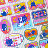 A6 Sticker Sheet

Great for journaling and decorating!

Water resistant, not waterproof. Do not place in areas of high wear.&nbsp;