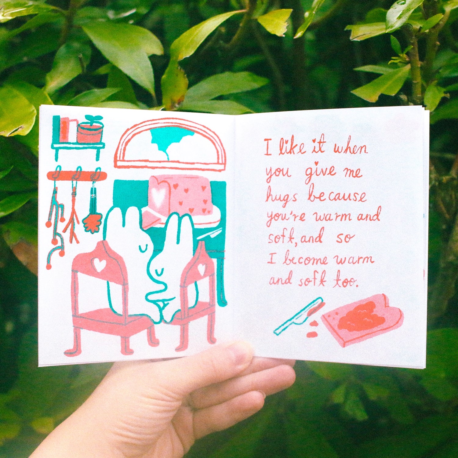 Odd Rabbits - I Love You Dearly Mini Riso Zine