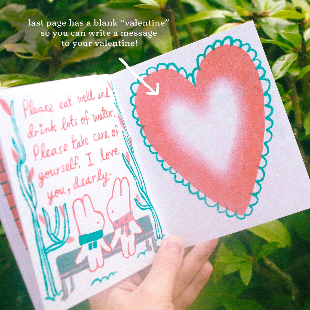 Odd Rabbits - I Love You Dearly Mini Riso Zine