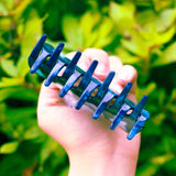 Odd Rabbits - Night Rabbit Hair Claw

'Night Rabbit' Hair Claw. This claw is 3.5 inches long, and made of acetate.

Claws come in a plastic bag. Please message me if you need specialized packaging.&nbsp;