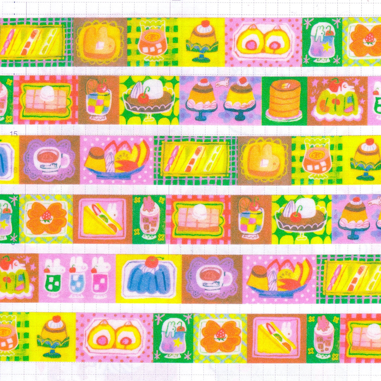 Odd Rabbits - Sweet Treat At the Cafe Washi Tape

15mm x 5m washi tape.&nbsp;

Great for journaling, scrapbooking and sending letters!&nbsp;