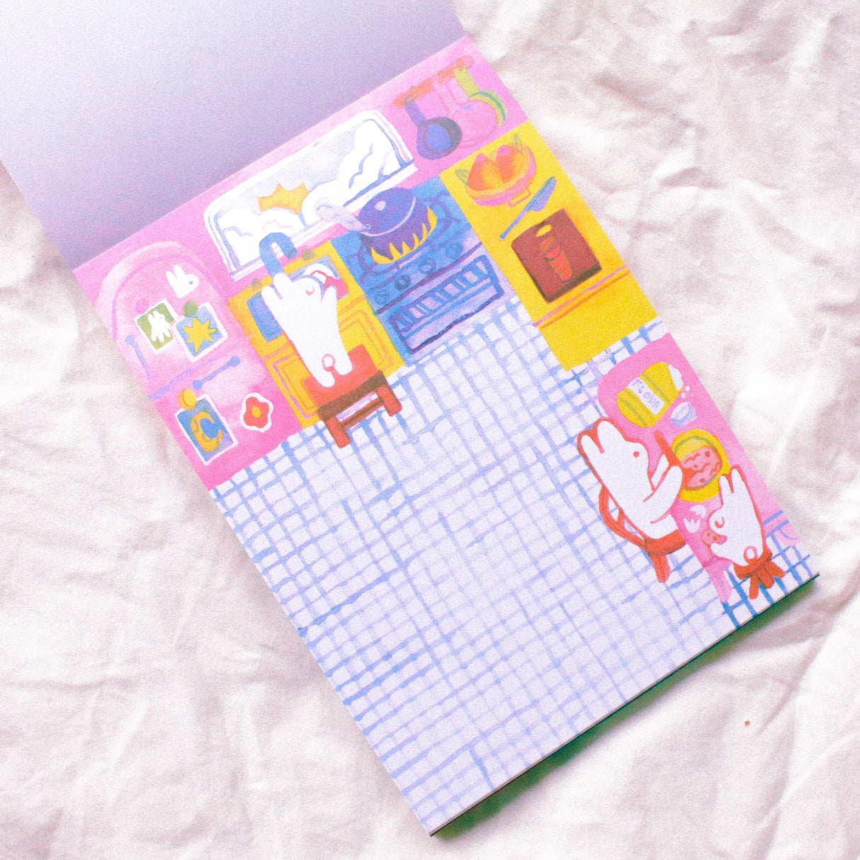Based on a cozy house, this is a 100 x 140mm memo pad with 100 sheets and 4 different designs.

Great for journaling or jotting down a quick to do list!