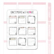 Once More With Love - M1402 Mini Note Pages Sticker Sheet

Here are some functional mini note pages for you to use in your planners!