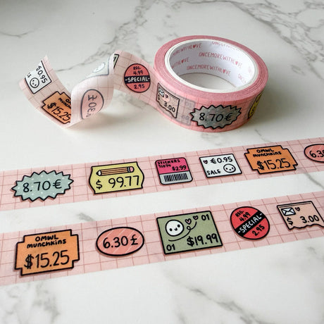 Adorable little munchkin price tags for anyone who loves junk journaling!