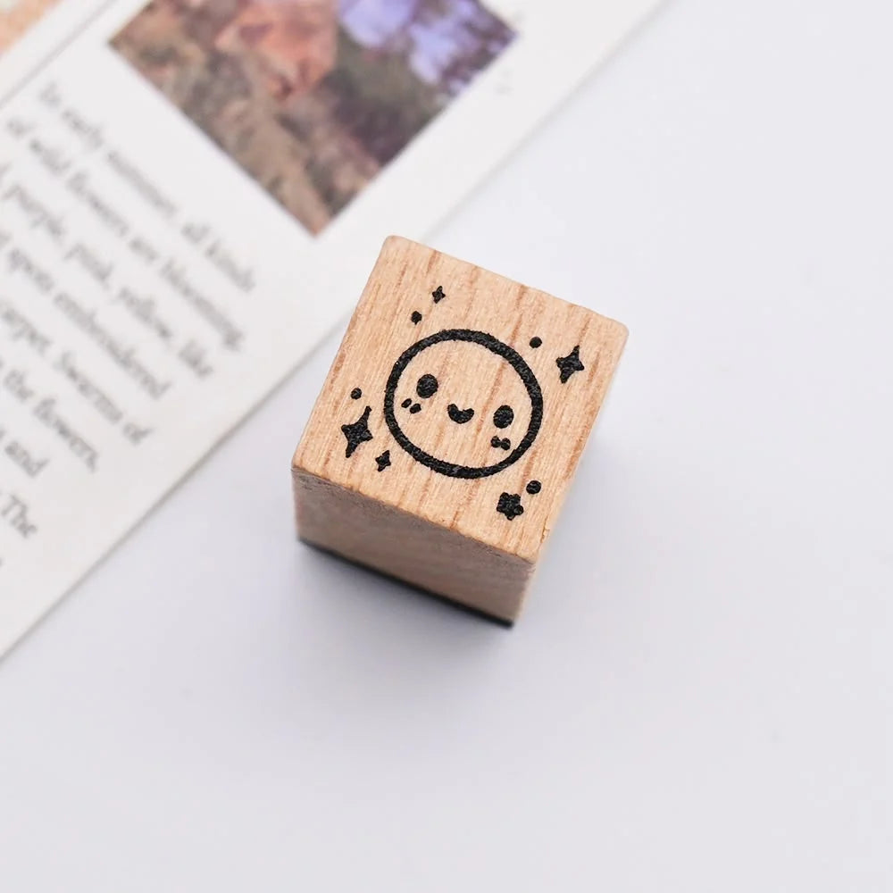 Once More With Love Wooden Stamp - Happy Munchkin

A mini munchkin wooden stamp when you need to add a smile!