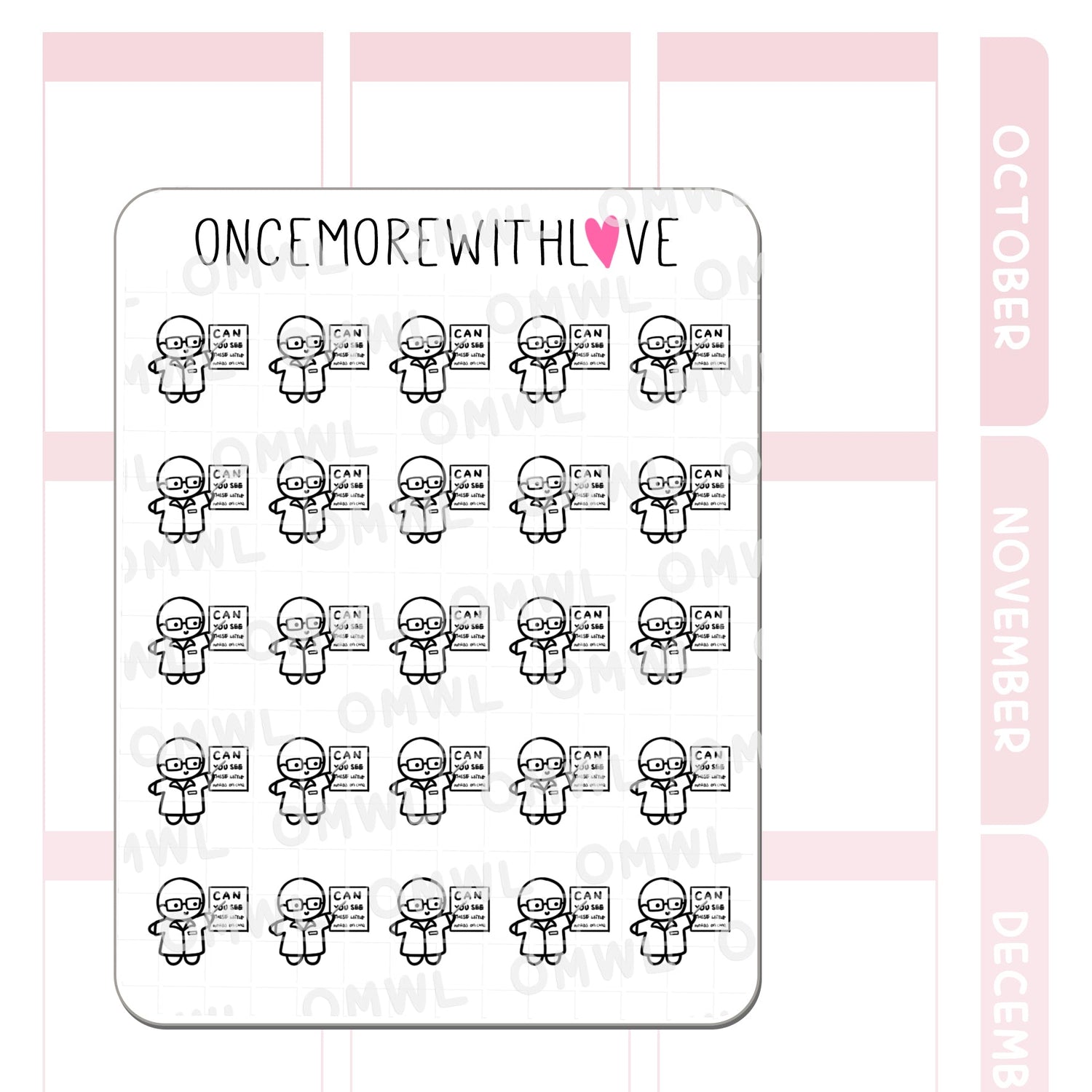 Once More With Love - M1173 Optometrist Eye Exam