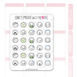 Once More With Love - M731 Munchkin Emojis Pt. 8 Sticker Sheet
