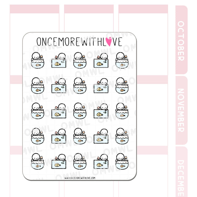 Time to feed the fish!