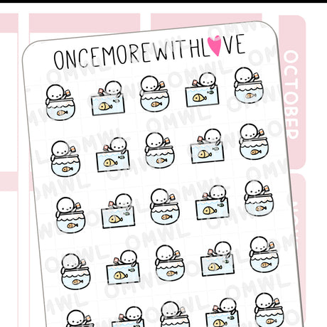 Time to feed the fish!