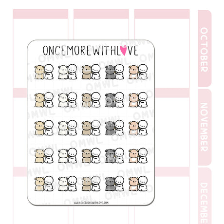 Brush your pup to clean up their fur!