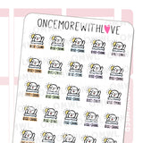 Once More With Love M1021 Rise and Shine Sticker