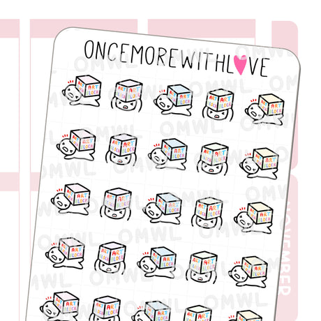 For anyone who creates things... you know what an art block feels like! I hope your creative juices get flowing again soon!