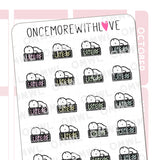 Once More With Love M1040 Late AF Sticker