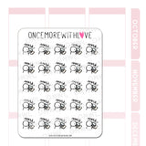 Once More With Love M1076 Work Computers Sticker