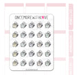 Once More With Love M1109 Test Sticker Sheet