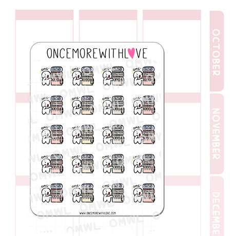 Once More With Love M1293 Gas Prices Sticker