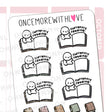 Once More With Love M1361 Currently Reading Sticker