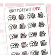 Once More With Love M1365 New Book Sticker